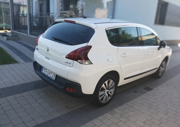 Peugeot 3008 cena 38000 przebieg: 153864, rok produkcji 2015 z Krotoszyn małe 301